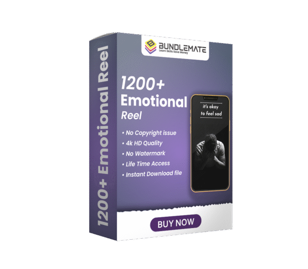 1200+ Emotional Reels Pack